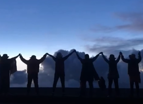 Temperature drops at Doi Inthanon