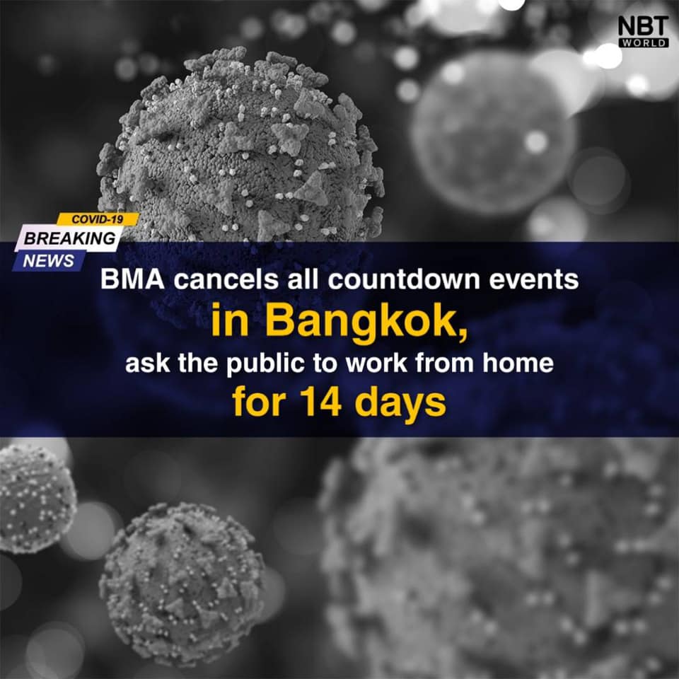 BMA cancels all countdown events in Bangkok