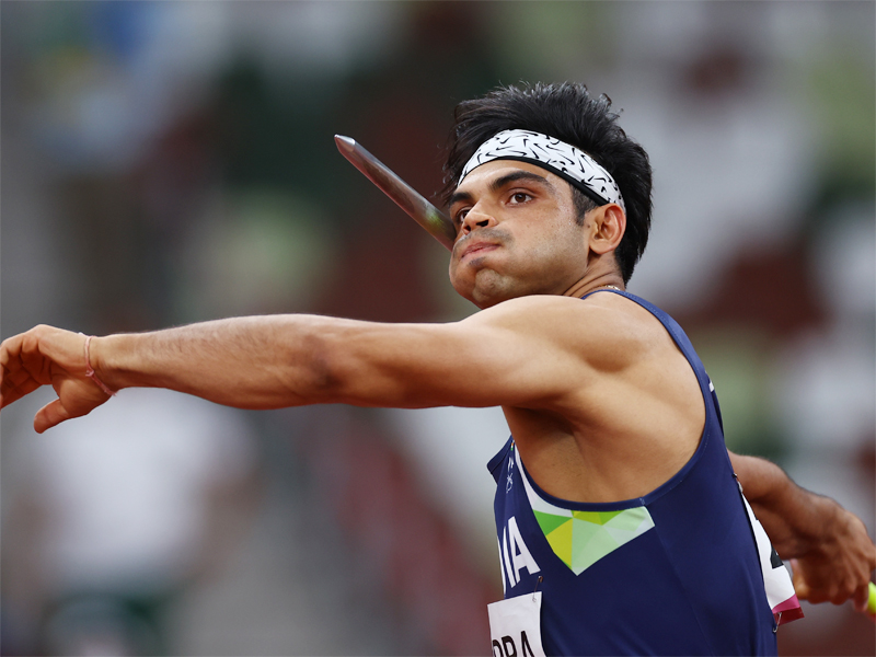 Neeraj Chopra wins a historic gold medal in men’s javelin throw event