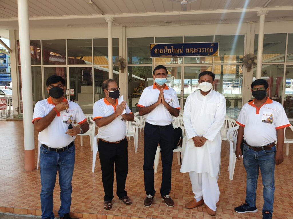 Funeral of an unclaimed Indian body arranged by ICP Pattaya