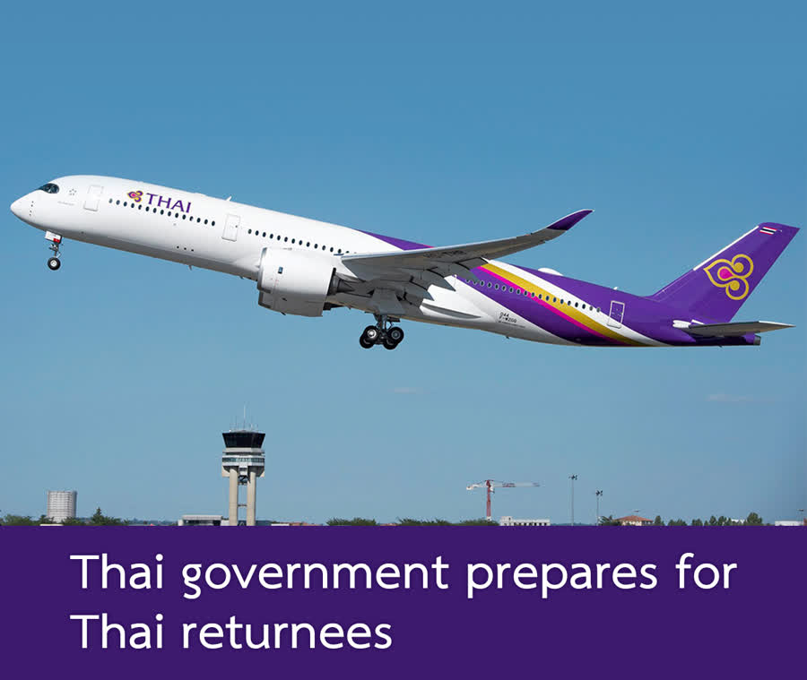 Thai government prepares for Thai returnees