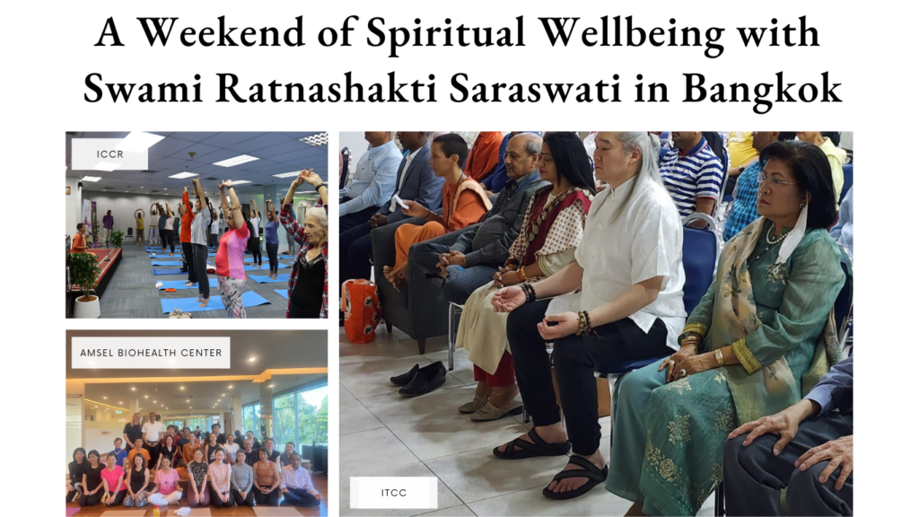 A Weekend of Spiritual Wellbeing with Swami Ratnashakti Saraswati in Bangkok