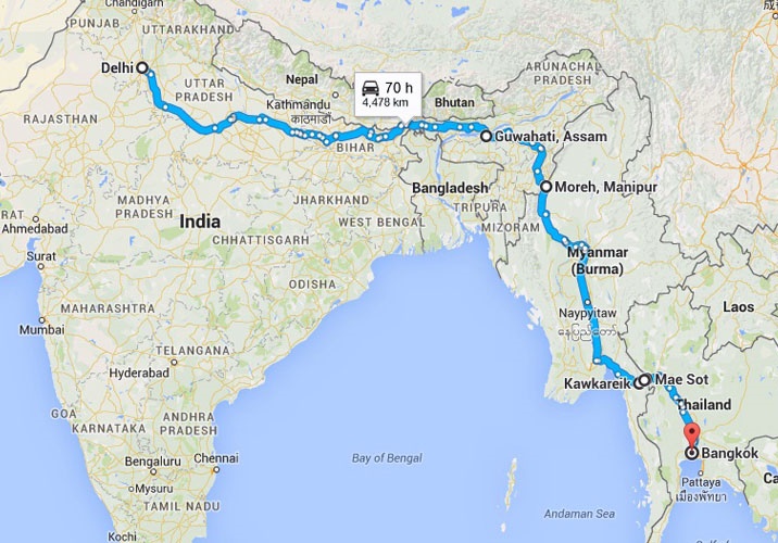 India-Myanmar-Thailand Trilateral Highway Project to be extended to Cambodia, Lao PDR and Viet Nam