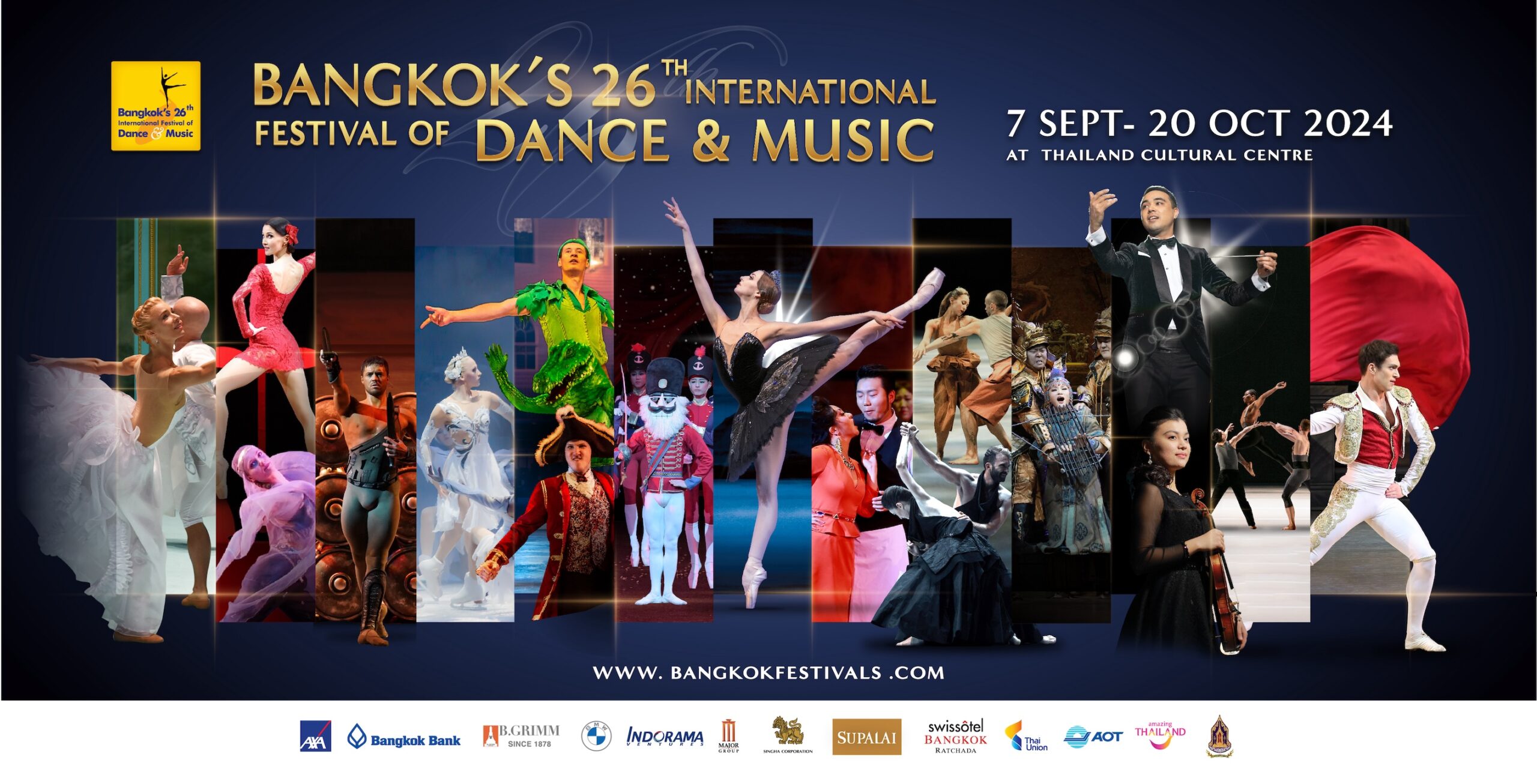 Bankok’s International Festival of Dance & Music, 7 Sept-20 Oct