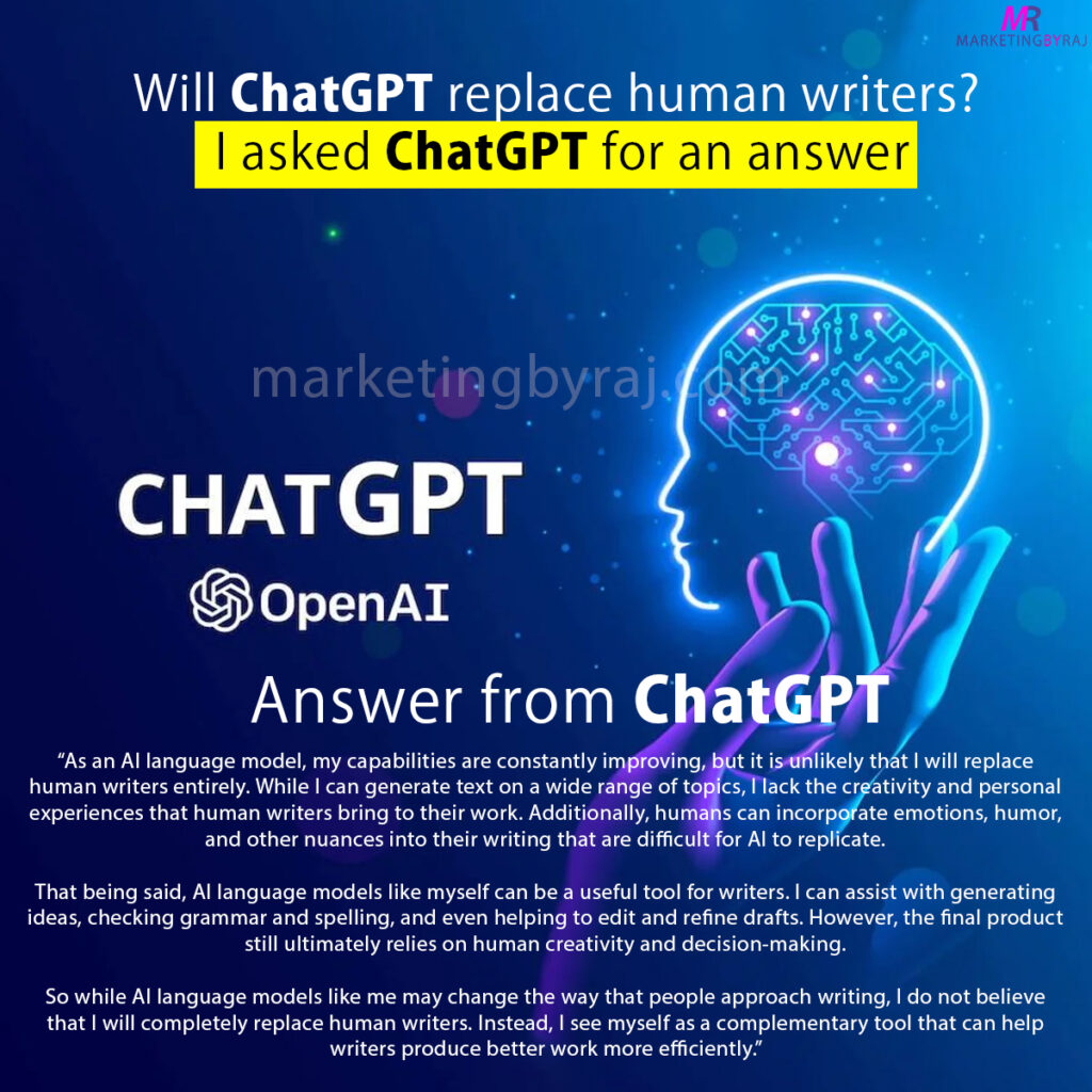 Can ChatGPT Replace Human Writers? Find Out From Rajesh Kumar!