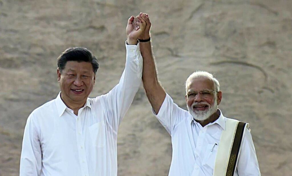 Modi-Xi Summit LIVE: PM gifts Nachiarkoil lamp and Thanjavur painting to Xi