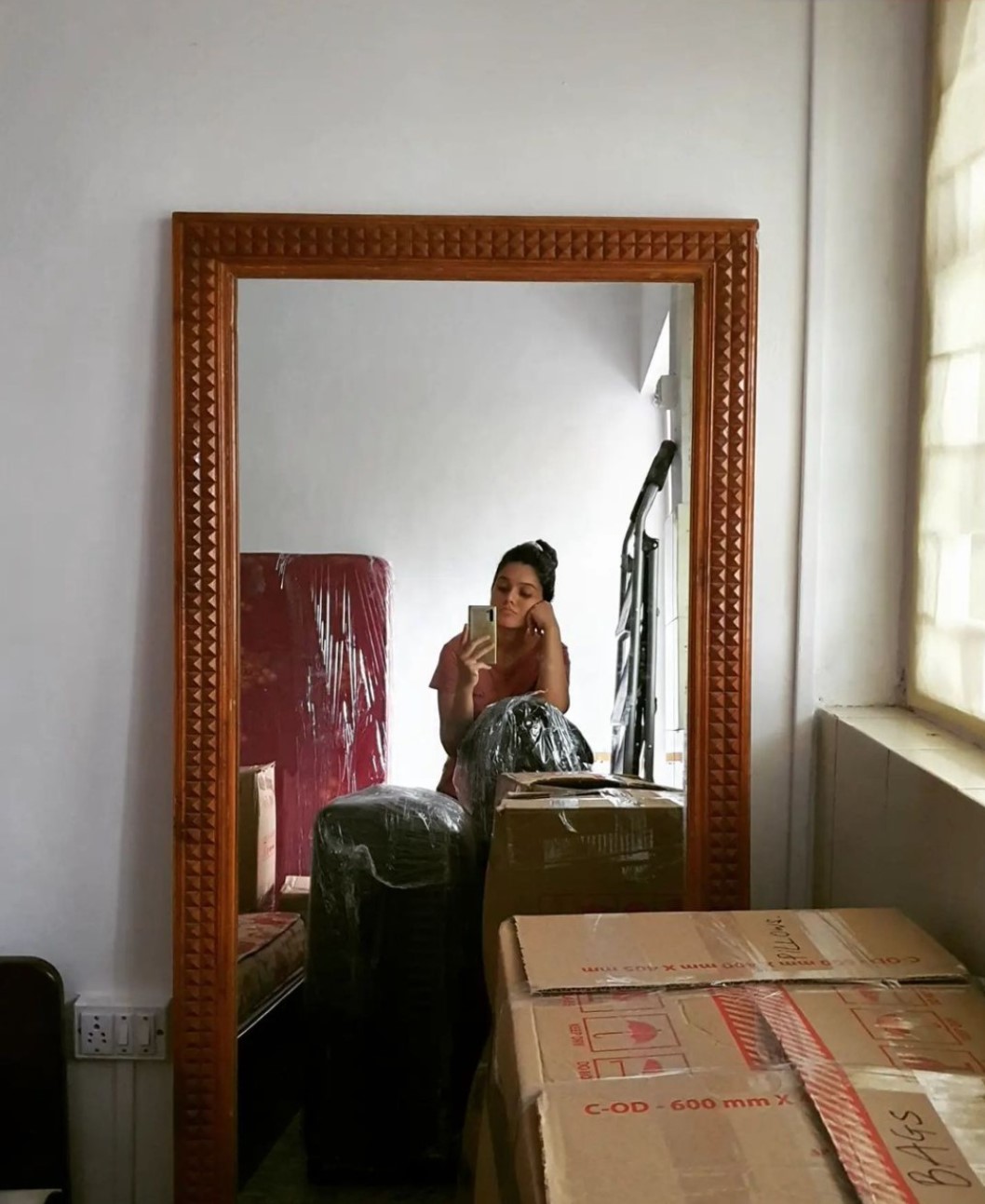 Rashmi Agdekar shares a glimpse of her new humble abode and the struggle of unpacking stuff but nature’s view turns out to be her motivation