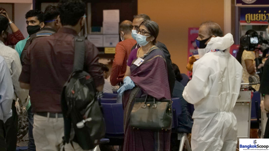 Indian nationals stranded in Thailand amongst the Covid-19 Pandemic evacuated by a special repatriation flight under the #VandeBharatMission