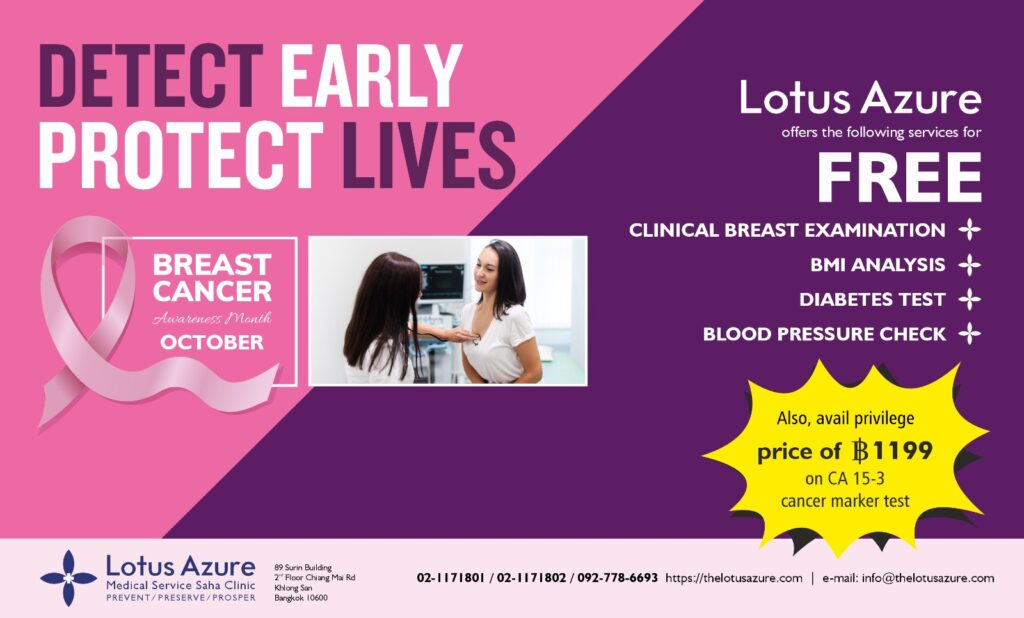 Detect Early. Protect Lives. This October, Get Screened for Breast Cancer at Lotus Azure