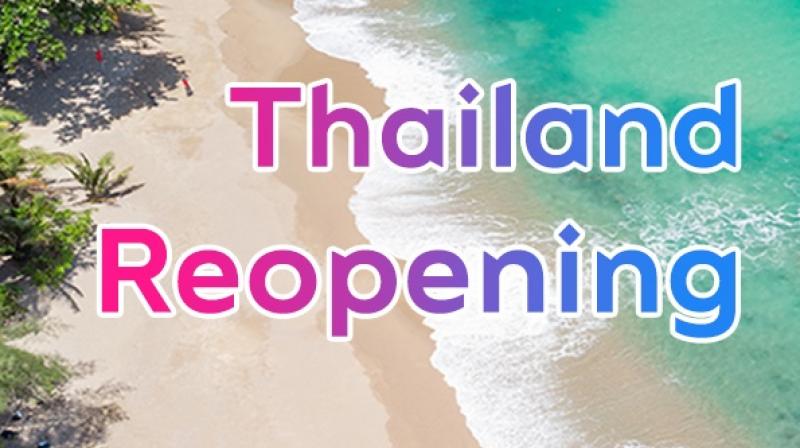 Thailand reopens for tourism