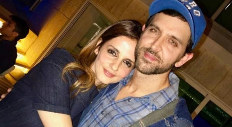 Sussanne Khan is all heart for Hrithik Roshan’s latest poster from War. See pic