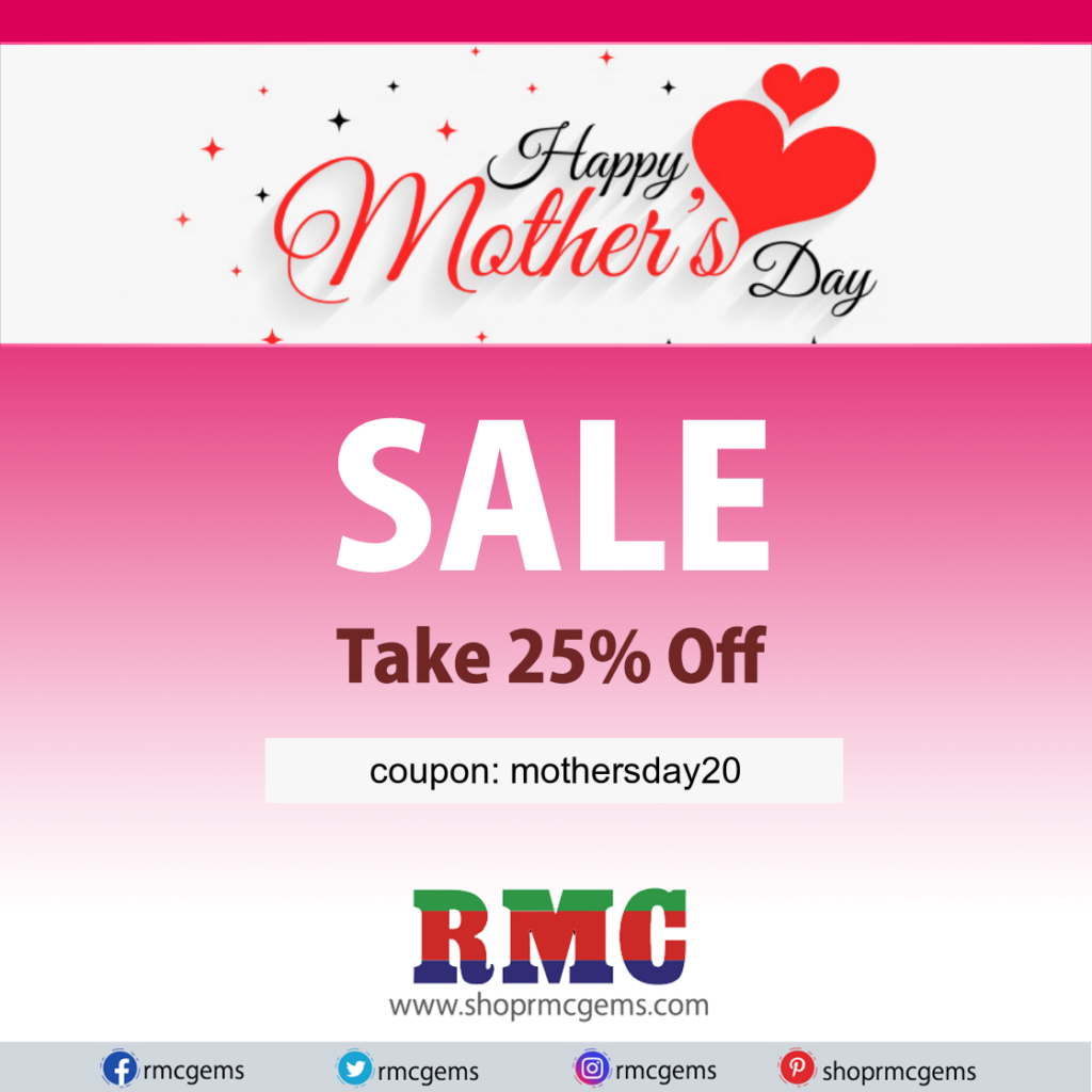 Mother’s Day: Take 25% Off Select Gemstones