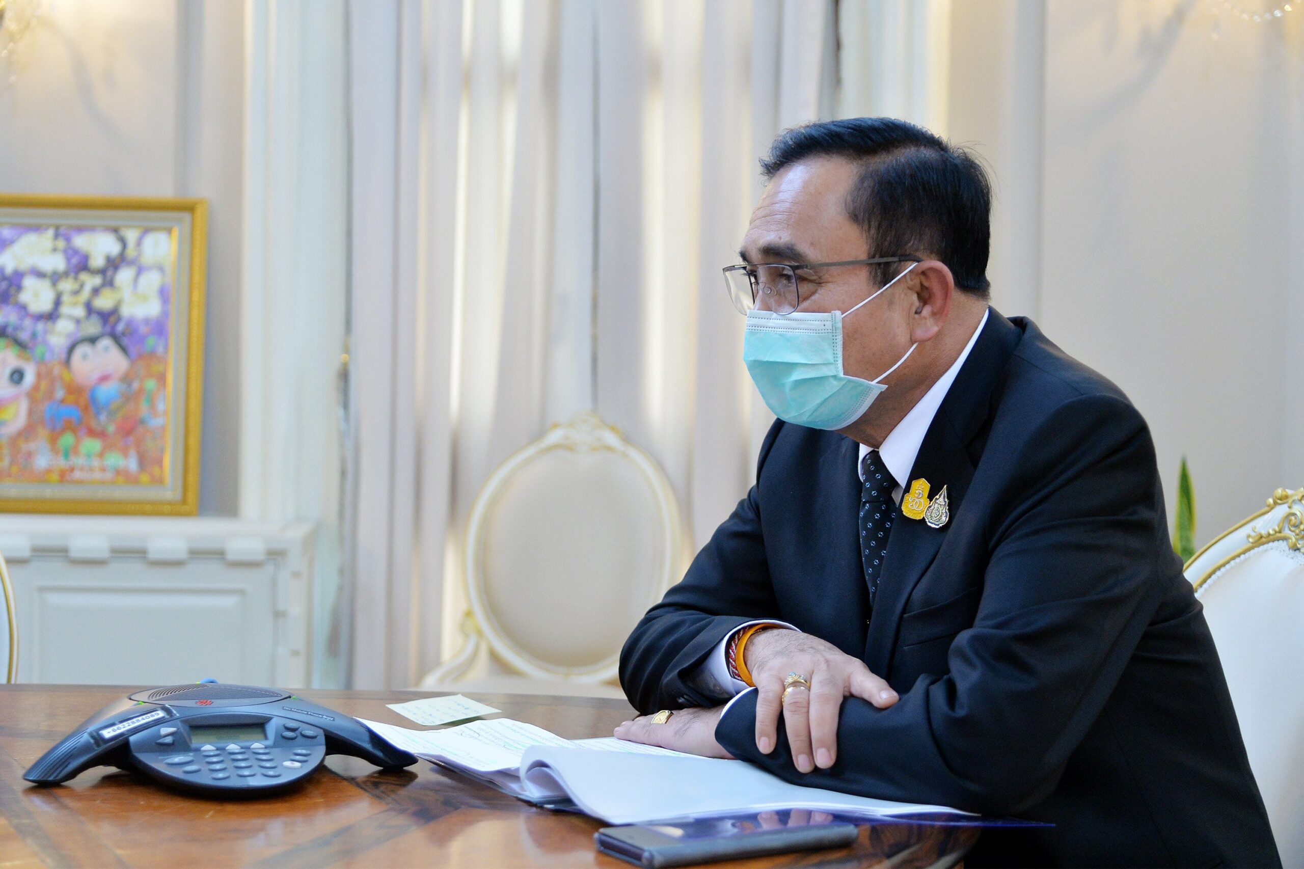 Prime Minister of the Kingdom of Thailand Had a Telephone Conversation with Prime Minister of the Republic of India on Cooperation amidst COVID-19 Pandemic