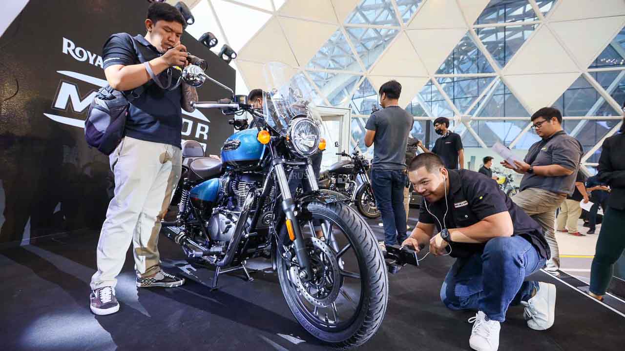 Royal Enfield Meteor 350 Launched in Thailand.